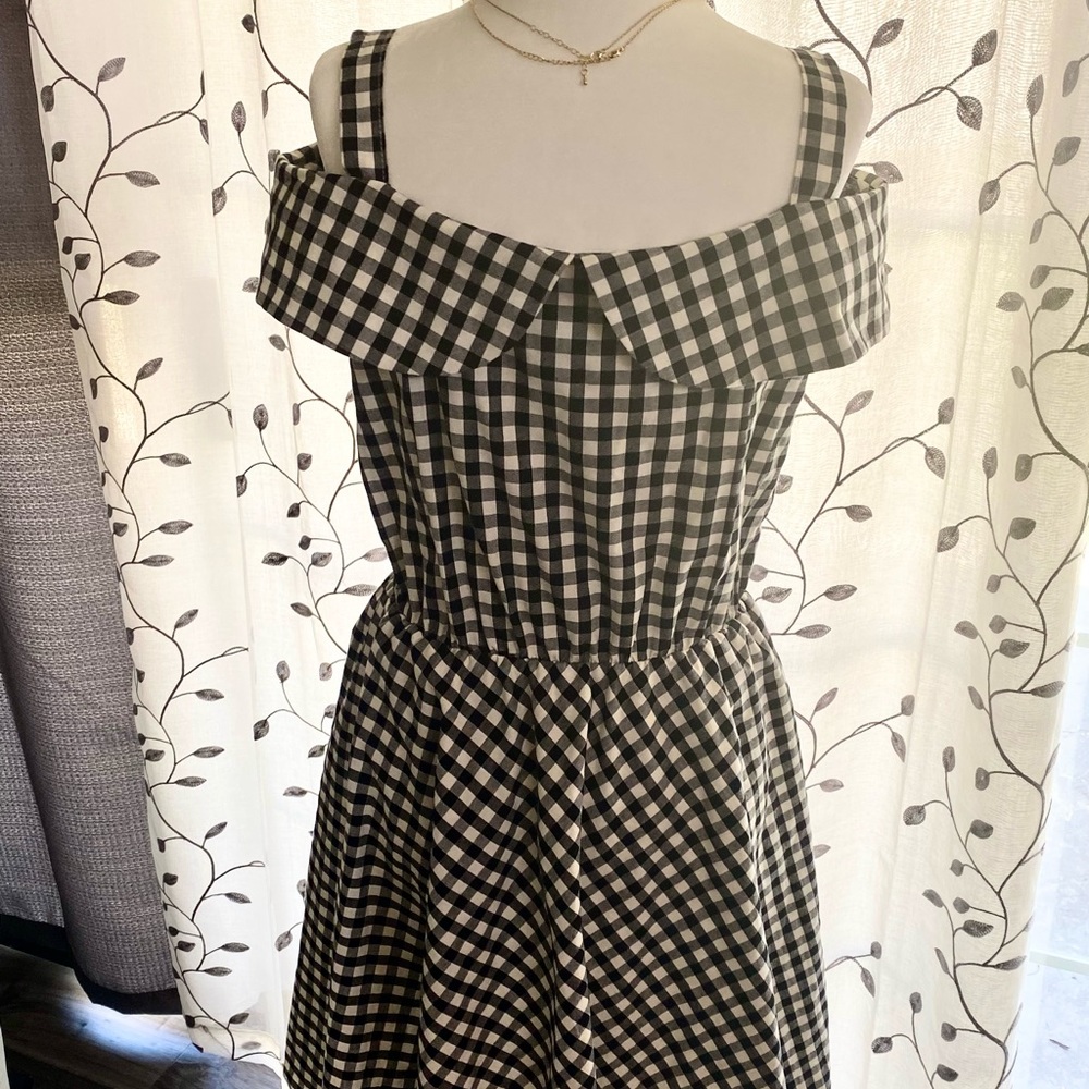 Women's Vintage Style 1950 Halter Dress Size Large - Picture 3 of 9